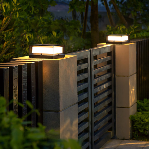 Solar Outdoor Waterproof Pillar Light