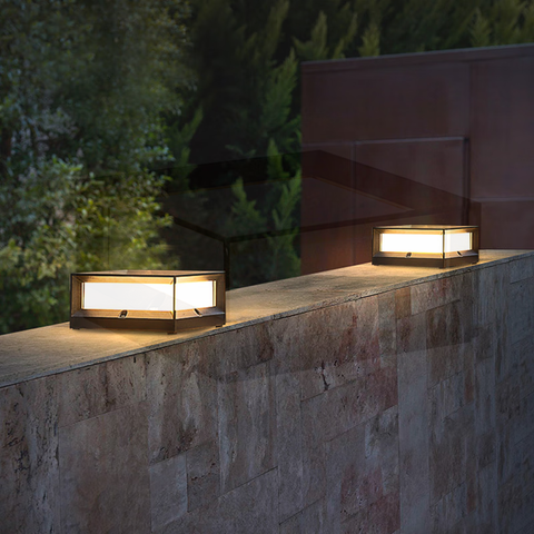 Solar Outdoor Waterproof Pillar Light