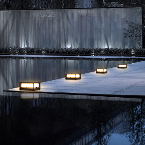 Solar Outdoor Waterproof Pillar Light