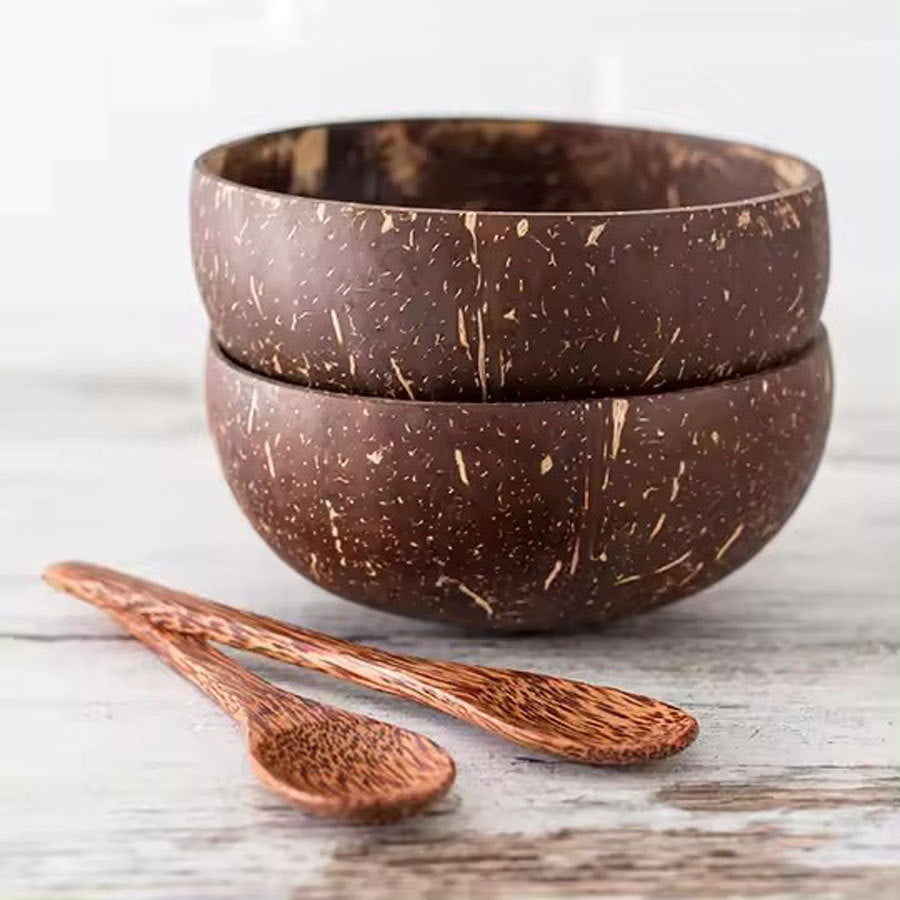 Handcrafted Coconut Bowl Set